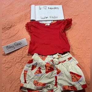 Baby Gap Watermelon Set